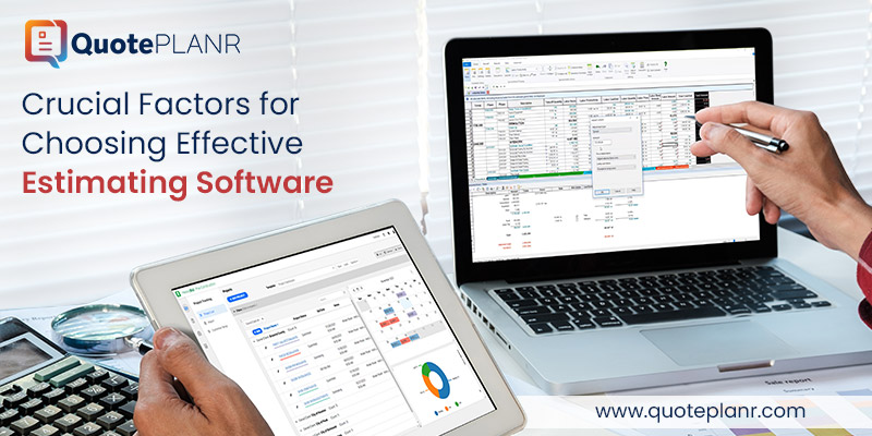 Factors for Choosing Effective Estimating Software